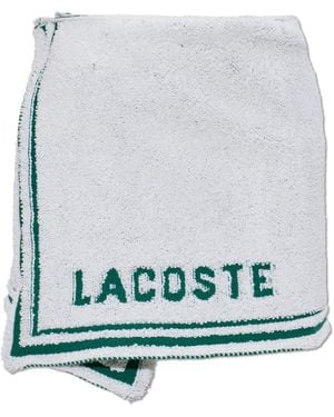 Lacoste Rokken ,Wit ,Katoen Runway Bouclé Knit Mini Skirt - Blauw