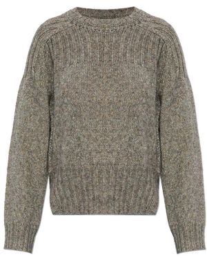 Munthe Round-Neck Knitwear - Gris