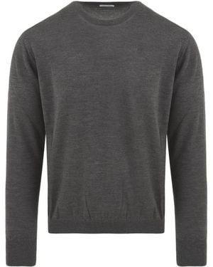 Malo Round-Neck Knitwear - Grey
