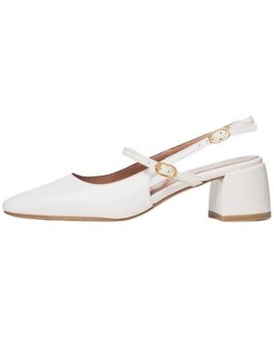 Poche Paris Pumps - Blanco
