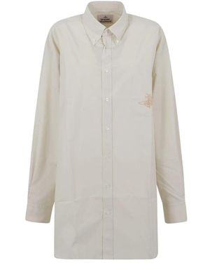 Vivienne Westwood Shirt Dresses - White