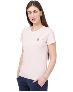 J.O.T.T Tops ,Wit ,Katoen T-Shirt Rosas