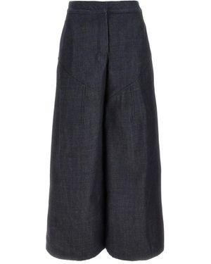 Jil Sander Wide Trousers - Blu