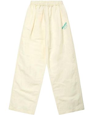 Willy Chavarria Wide Trousers - Natural