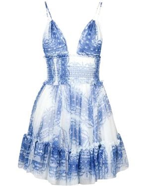 Philosophy Di Lorenzo Serafini Short Dresses - Blu