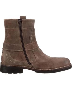 Camel Active Stivaletto gaucho con zip - Marrone