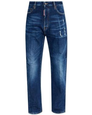 DSquared² Jeans ,Blauw ,Katoen Loose Twst Jeans