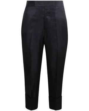 SAPIO Cropped Trousers - Zwart