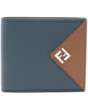 Fendi Accessoires ,Blauw ,Leer Lui Portemonnee