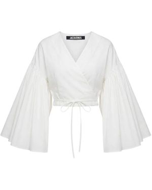 Jacquemus Blouses - Blanco