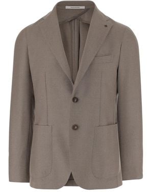 Tagliatore Jacken Taubengrau - Braun