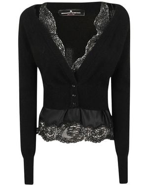 Ermanno Scervino Cardigans - Negro