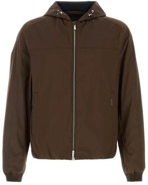 Moorer Light Jackets - Marron