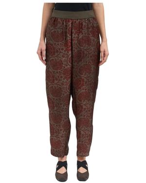 Uma Wang Slim-Fit Trousers - Brown