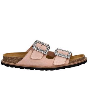 Pollini Sliders - Bruin