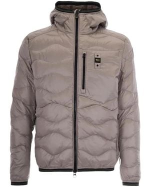 Blauer Winter Jackets - Gris