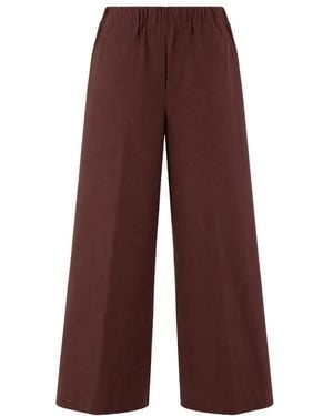 Antonelli Wide Trousers - Purple