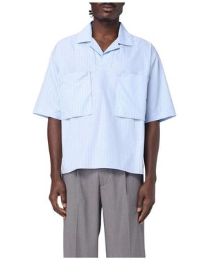 Bonsai Short Sleeve Shirts - Blu