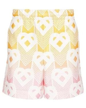 CASABLANCA Casual Shorts - Yellow