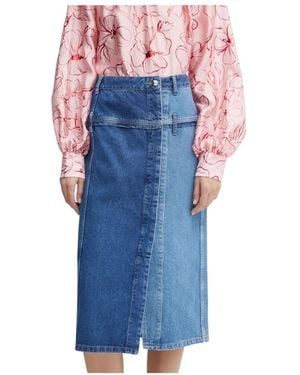 Stine Goya Denim Skirts - Azul