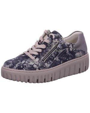 Waldläufer Schnürschuhe H-Livia - Blau