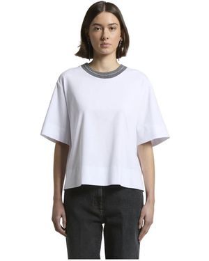 Peserico Tops ,Wit ,A06868J0 B0079 B72 Shirt