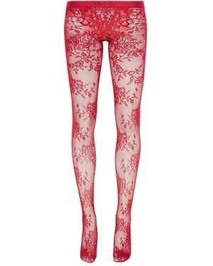 McQueen Tights - Red