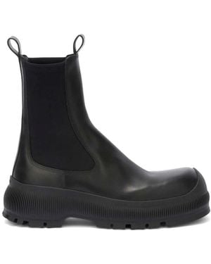 Jil Sander Chelsea Boots - Black