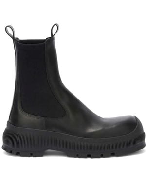 Jil Sander Chelsea Boots - Black