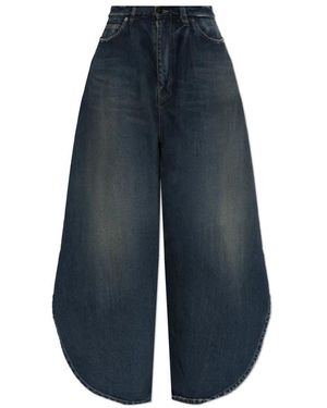 Balenciaga Wide Jeans - Azul