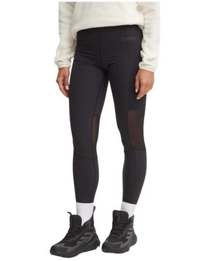 Jack Wolfskin Kensteig Tights - Zwart