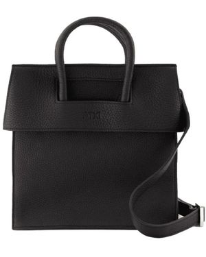 Atxi Tassen ,Zwart ,Leer Etxea Mini Handtas
