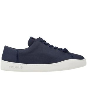Camper Canvas Lace-Up Sneakers - Blau