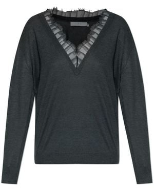 IRO V-Neck Knitwear - Gray