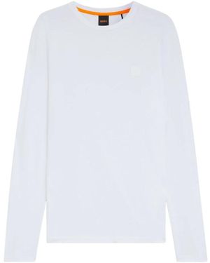 HUGO Long Sleeve Tops - Blanco