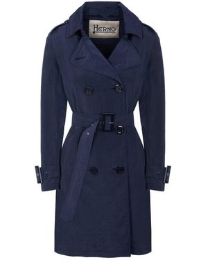 Herno Trenchcoat - Blauw