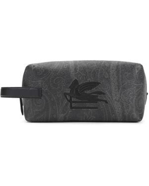 Etro Toilet Bags - Nero