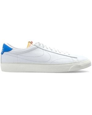 Nike Fitness ,Wit ,Leer Tennis Classic Ac Sneakers - Blauw