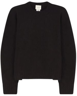 Alysi Round-Neck Knitwear - Negro