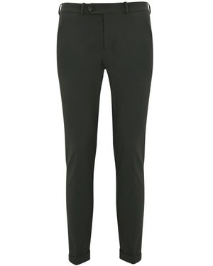 Rrd Verde foresta pantaloni tecnici slim fit - Nero