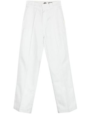 Dickies Straight Trousers - Blanco