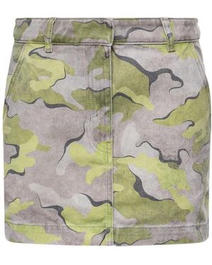 Pinko Denim Skirts - Green