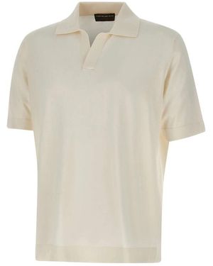 FILIPPO DE LAURENTIIS Polo Shirts - Natural