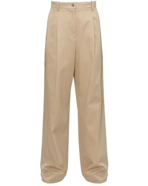 A.P.C. Wide Trousers - Natural