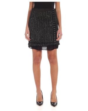 KARL LAGERFELD Short Skirts - Black