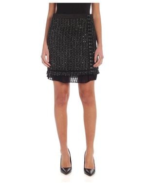 Karl Lagerfeld Short Skirts - Black
