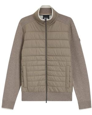 BOSS H-Facente Jacke - Grau