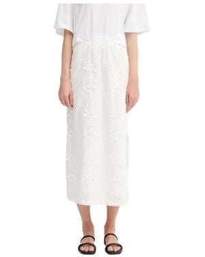 Munthe Midi Skirts - Bianco