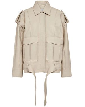 Haute L'Amitié Leather Jassen - Naturel