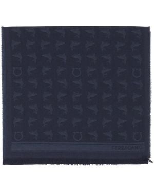 Ferragamo Schal - Blau